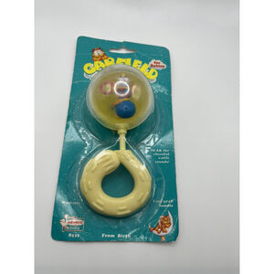 VTG Garfield Remco Baby Rattle New in Original package cool find